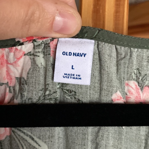 Green floral dress - Picture 3 of 3